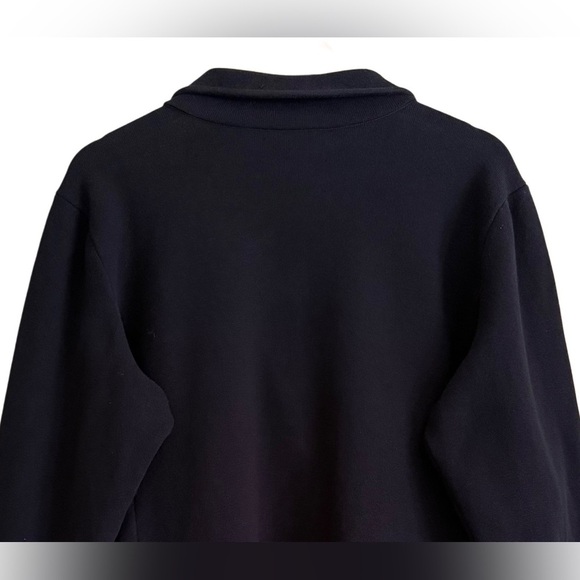 LAUREN RALPH LAUREN Cotton Blend Preppy Business Casual Knit Sweater Blazer 2X - Picture 7 of 9